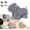 Gray, variant on Chenille Towel Ball Dog, Dog Shaped Hand Towel, 3D Fuzzy Puppy Hangable Ball Hand Towel Microfiber Super Soft Absorbent Bathroom & Kitchen Towels, Can Be Placed on the Sink Countertop (Gray)