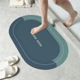 thumbnail image 4 of MesaSe bathroom rugs Clearance 3pc Bathroom Set Rug Mat Toilet Lid Cover Plain Solid Color Bathmats Khaki, 4 of 8