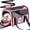 Pink, variant on Soft-Sided Pet Carrier for Pets Up to 15 lbs, Ventilated Travel Bag with Detachable Food Bowl, Waterproof Pet Crate for Cats and Small Dogs, 17 x 12 x 11 Inch