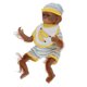 thumbnail image 5 of Mueca de mono infantil, mueca de mono Color de piel marrón para regalo de bebé para juguetes para niosToys Fyydes Descripción de la referencia, 5 of 6