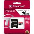thumbnail image 2 of Transcend 16GB Memory Card for LG K51, Q70 Phones - High Speed MicroSD Class 10 MicroSDHC, 2 of 2