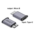 thumbnail image 2 of Adaptador De Disco Duro Adaptador de transferencia de datos para cable de disco duro (Tipo C hembra a Micro B macho), 2 of 9