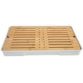 thumbnail image 1 of SHISUYAN Japanese Style Tea Tray Rectangular Tea Set Holder Tea House Serving Tray, 1 of 9