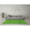 thumbnail image 3 of Ahgly Company Indoor Rectangle Abstract Green Modern Area Rugs, 5' x 7', 3 of 4