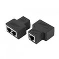 thumbnail image 1 of 2 Pcs Séparateur, Distributeur POE Mâle Distributeur 3 Canaux RJ45, pour Transmission de Données Carte Imternet, 1 of 8