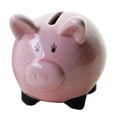 thumbnail image 3 of GUOOL Banque d'Argent en Céramique pour Enfants Cochon Rose, 3 of 9