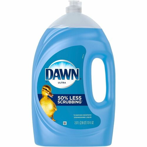 Dawn Ultra Dish Liquid Soap, 70 fl oz (2.2 quart), Original Scent, Recommended For: Grease Remover, Stain Remover, Grime Remover, Blue (9398) | 2 Bottles