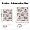 thumbnail image 6 of Sleepwish Dog Throw Blanket Sherpa Throw Blanket, German Shepherd Blanket White Throws for Couch Sofa, 50x60", 6 of 7