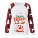 thumbnail image 4 of Pntutb moda mujer estampado cuello redondo pulóver tops manga larga cómoda blusa sudadera Pntutb Pntutb-8510, 4 of 6