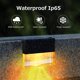 thumbnail image 3 of Solar Deck Lights, Led Solar Step Lights Outdoor for Stair, Fence, Railing, Patio Garden, Step, Super Bright 10 Lumens, 2 Lighting Modes, Warm White/C, 3 of 5