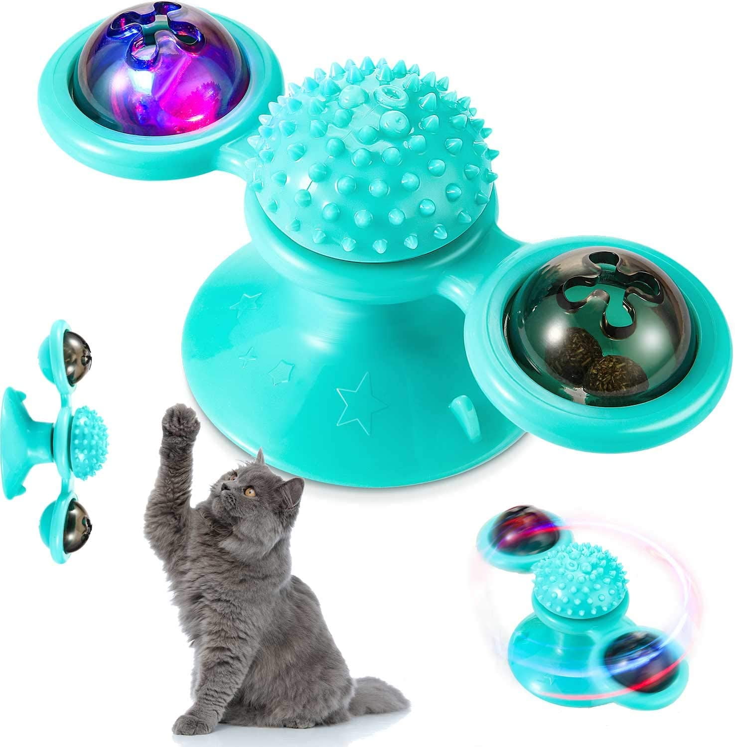 The Toy to Relieve Boredom The Cat Shakes Without Spilling Esg19347 - China  Cats Windmill Toys and Toy Suction Cup price