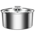 thumbnail image 3 of Automatic Pet Water Dispenser Stainless Steel Smart Circulating Bowl for Cats and Dogs Indoor Use with Efficient Drinking Ports, 3 of 6