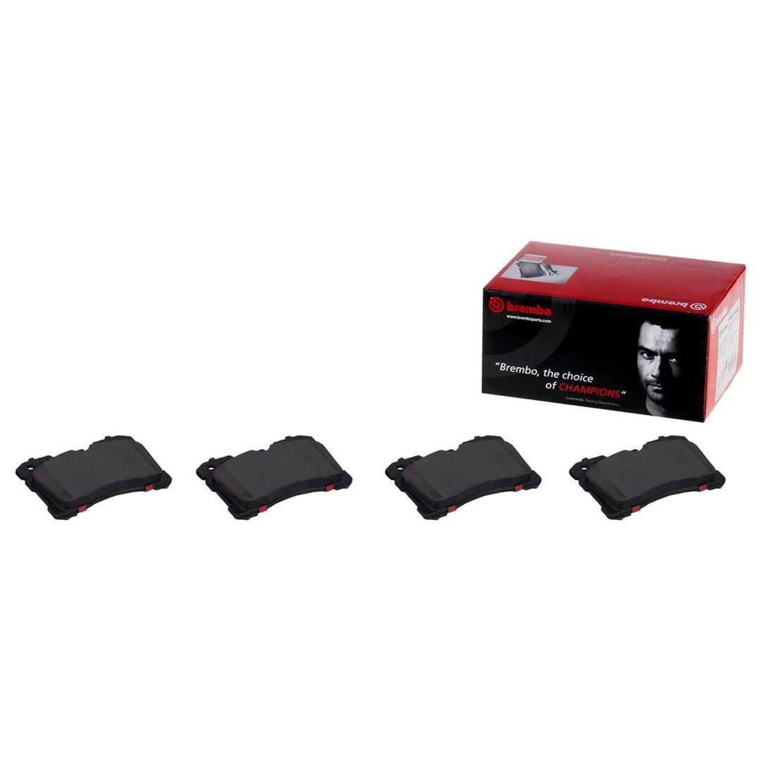 Brembo P83072N NAO BRAKE PADS Fits select: 2013-2015 LEXUS GS 350, 2016 LEXUS IS 200T