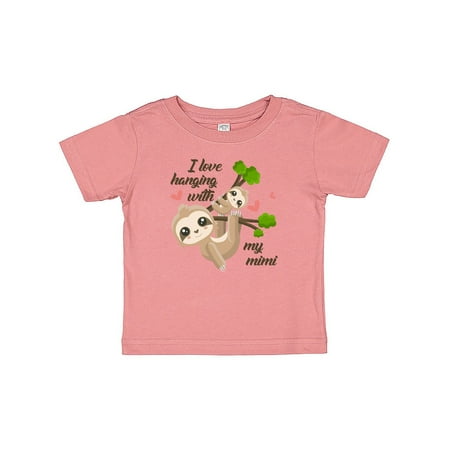 

Inktastic Hanging With My Mimi Gift Baby Boy or Baby Girl T-Shirt