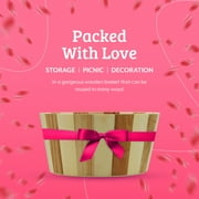 Spell Bound Love Bath and Body Gift Set for Women – 9pc Spa Gift Basket with Shower Gel, Bubble Bath, Bath Bombs, Rose Soap, Candle, and Loofah – Self Care Gift Set for Her