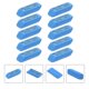 thumbnail image 3 of 12 piezas de limpiadores de guitarra, borradores para el cuidado de las cuerdas, para limpiar guitarras y bajos, color azul, 3 of 3
