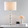 thumbnail image 5 of SAFAVIEH Liam 29 in. H Stacked Crystal Ball Table Lamp, Clear, Set of 2, 5 of 7