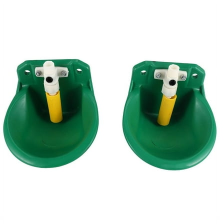 2PCS Livestock Sheep Goat Drinker Bowl Water Fountain Cattle Feeding Equipment Farm Animals