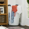 thumbnail image 6 of Gracious Living Easy Carry Flex Hamper, Laundry Basket w/Handles (2 Pack), 6 of 12