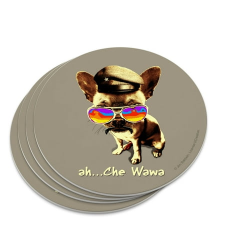 

Ah Che Wawa Chihuahua Dog Vintage Retro Novelty Coaster Set