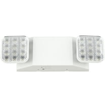 Sunco LED Emergency Lights, Commercial Lighting for Business, Power Outages, Offices, With Backup Battery (90 Minutes), Wall Mount, Hard Wired, 120-277V, Fire Resistant (94V-0) UL.