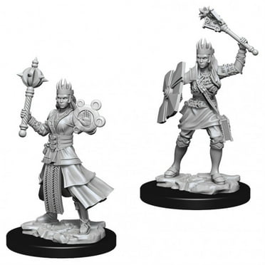 WizKids WZK73671 Dungeons & Dragons Nolzurs Marvelous Female Human Cleric W8 Miniatures