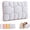 Grey, variant on Cooling Marshmallow Puff Pillow, Fluffy Cloud Pillow for Sleeping with Cool-Touch Quilted Cover, Soft Support Bed Pillow for Side & Back Sleepers, Marshmallow Pillow for Adults (Pink,2pcs)