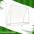 thumbnail image 3 of Costway All Weather Soccer Goal Football Training Equipment with Anti-tearing Net, 3 of 10