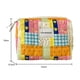 thumbnail image 2 of Bolsa de cosméticos Moda Casual Acolchado Lavado para Viajes (Love Stitching Floral), 2 of 7