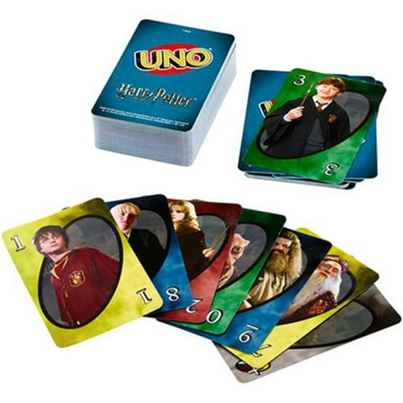 UNO Harry Potter Card Game for Kids, Adults and Game Night based on the Popular Series