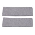 thumbnail image 1 of Diademas deportivas Qarigey 2 unids/set antideslizantes para entrenamiento gris claro, 1 of 6