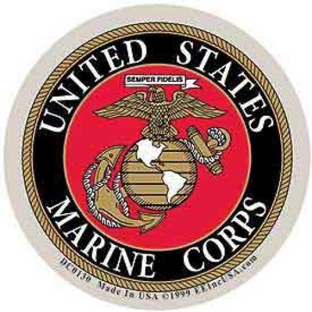 US Armed Forces Sticker Decal USMC United States Marine Corps Eagle