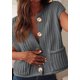 thumbnail image 5 of Chaleco tipo suéter PRETTYGARDEN para mujer, de punto grueso, con botones, gris, 5 of 8