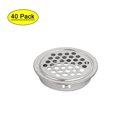 

Uxcell 40mm Dia Metal Perforated Round Mesh Hole Air Vent 40pcs