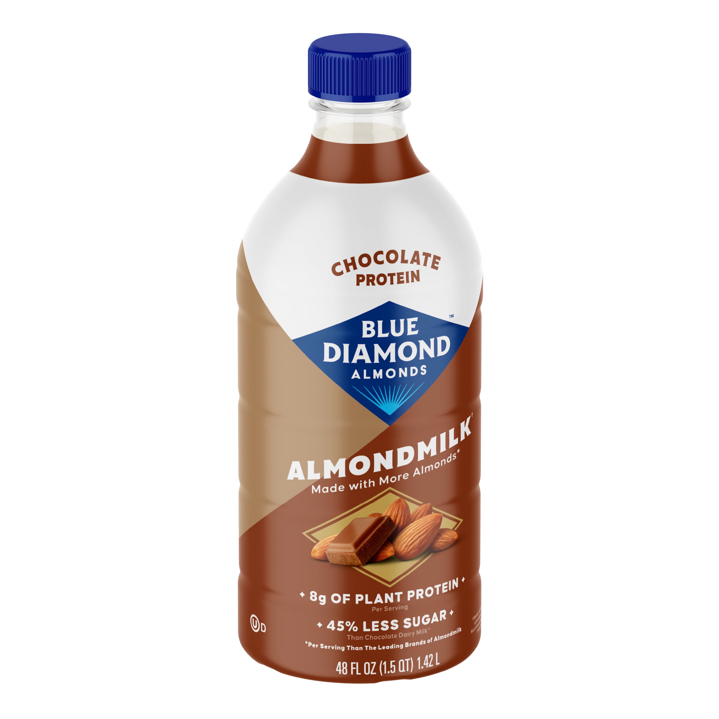 Blue Diamond Chocolate Protein Almondmilk 48FO