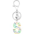 thumbnail image 1 of Letter Keychain,26 Letters A-Z Decorative Letter Keychain,Name Keychain for Women Girls Men Teenager Gift, 1 of 2