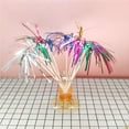 thumbnail image 4 of Speravity Paquete de 100 palillos de para aperitivos con borlas largas, decoración Tropical, postres, palillos de para bebidas Artesanía Speravity TO002972-00, 4 of 6
