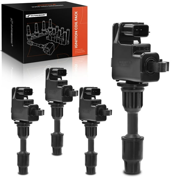 A-Premium Ignition Coils Pack Compatible with Infiniti Q45 1997 1998 1999 2000 2001 V8 4.1L 4-PC Set