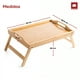 thumbnail image 4 of Mesa Plegable para Cama de Bambú Ultrachef, Bandeja para Desayunar o Trabajar con Asas Portátil, Charola de Servicio Multifuncional, Medidas: 45cmx31cm, 1 Pieza, 4 of 9