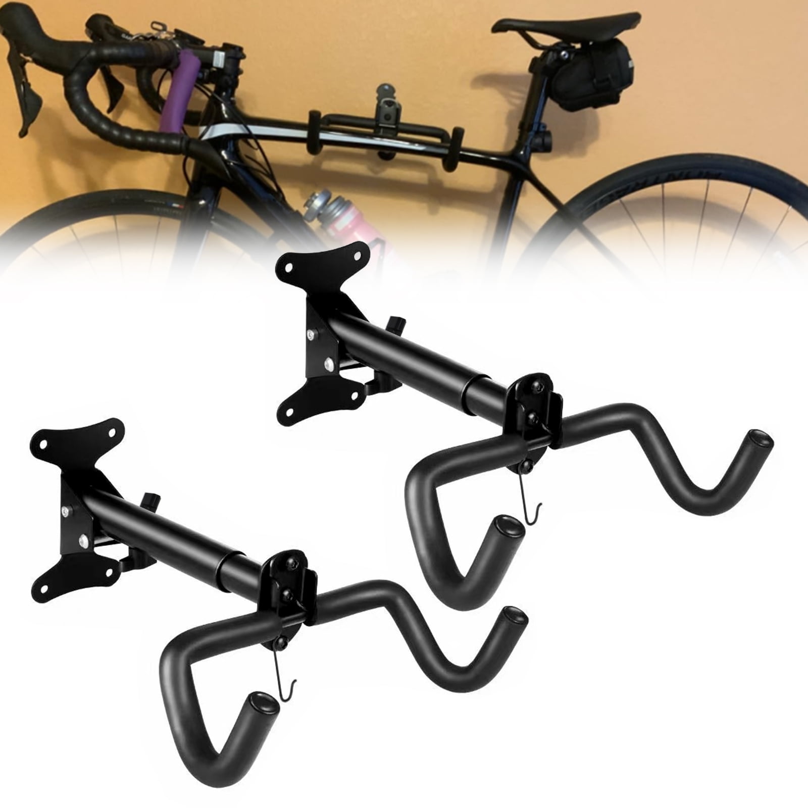 Bike Wall Mount Bicycle Garage Wall Mount Swivel Bike Rack Bicycle Storage Rack Bike Holder Walmart