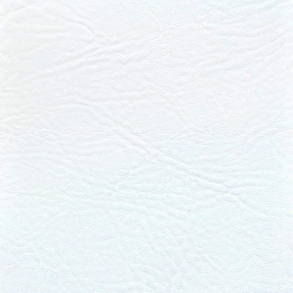 Ottertex Vinyl Fabric Faux Leather Pleather Upholstery 54" Wide by The Yard (5 Yard, White)