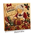 thumbnail image 5 of syligr Santa's Workshop Christmas Diamond Art for Adults, Vintage Christmas Pearl Art Kits, DIY Pearl Diamond Kit, Winter Bead Crafts Ornament, Xmas Party Decorations for Mantel, Unique Gift/Favors, 5 of 6