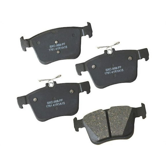 Rear Brake Pad Set - Compatible with 2018 - 2022 Volkswagen Tiguan 2019 2020 2021