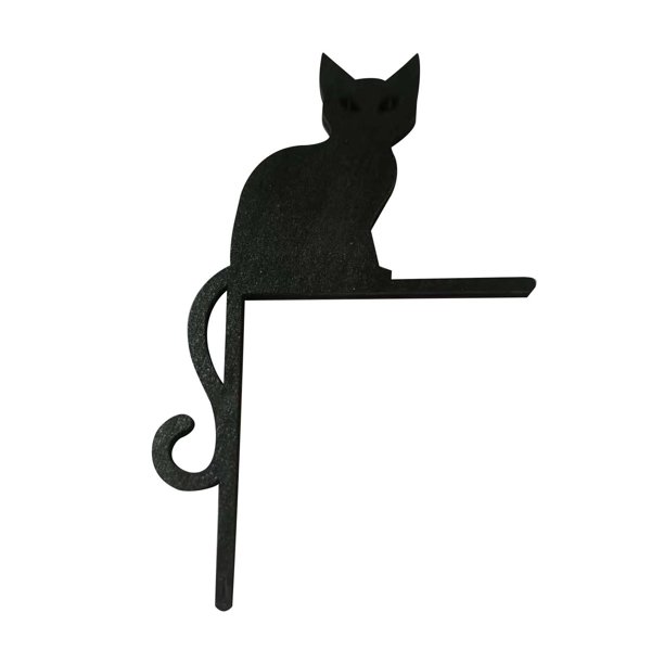 Uheoun Halloween Silhouette Gate Corner Sign Halloween Silhouette Gate