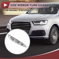thumbnail image 2 of Unique Bargains 1 Pcs Luz de señal de giro del espejo del automóvil para Hyundai Sonata 2011-2015 Luz de señal de giro LED No.876233S000, 2 of 6