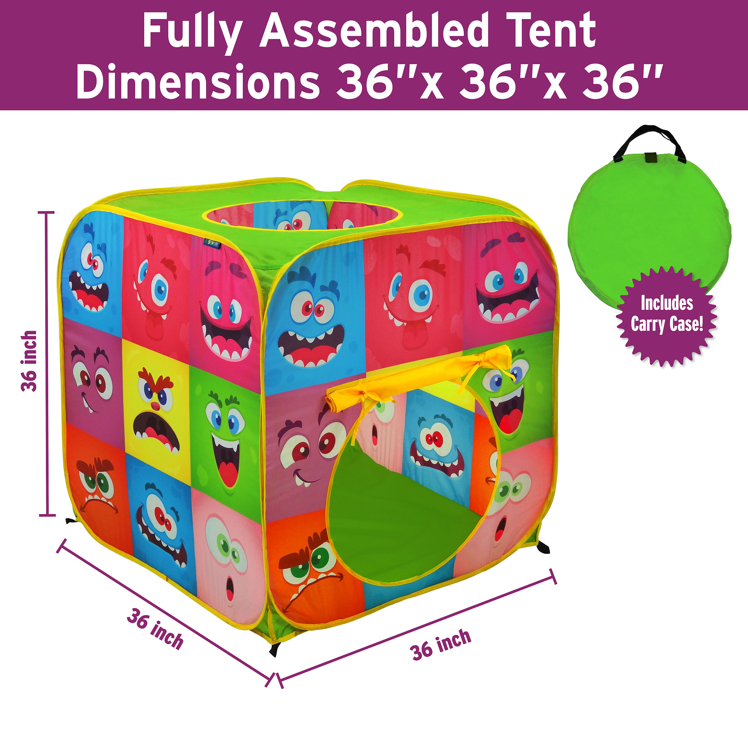 Monster Cube play tent cube - image 4 of 5