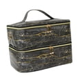 thumbnail image 2 of Organizador de esmalte de uñas, bolsa de almacenamiento, soporte para esmalte de uñas, estuche de transporte portátil para esmalte de uñas de viaje, negro, 2 of 10