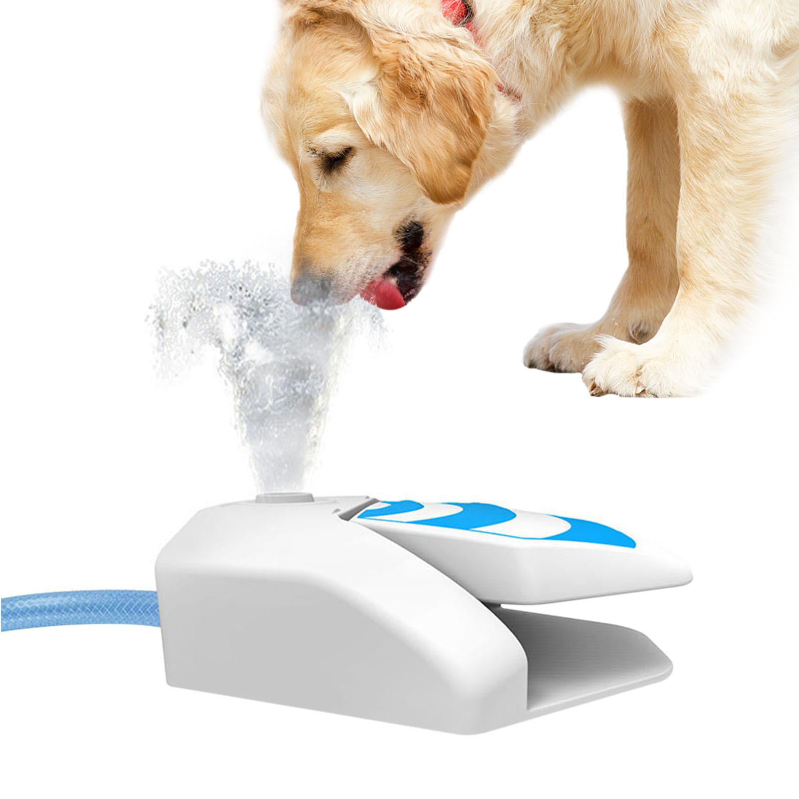 1.8L Pet feeder Exercise Intelligence Dog Cat Automatic Press Feeder Blue
