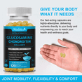 thumbnail image 5 of (2 Pack)Triple Strength Glucosamine Chondroitin Collagen & Msm, Support Joint Strength, 240 Softgels, 5 of 9