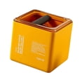 thumbnail image 1 of Contenedor de té de café, cubo de café expreso, bote de basura, utensilios, contenedor de té de piso de café expreso, cubo de basura de café expreso, Amarillo, 1 of 8